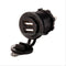 12V 2 Dual USB Port Car Motorcycle Cigarette Lighter Socket Charger Waterproof