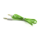 3.5mm Male To Male Stereo Audio Noodle Cable Cord For iPod MP3 MP4 CD DVD Player