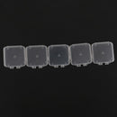 10pc Ultra-thin hard micro sdhc tf ms memory card storage box protector case#