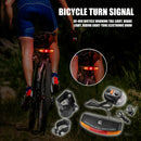 Bicycle Turn Signal Brake Light Bike Warning Taillight with Electronic Horn
