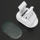 Home adhesive support Broom ladle handed Wall clip hook white X5X6