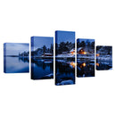 Art Ocean Scenic Wall Canvas Print Picture Paint On Canvas Snowscape