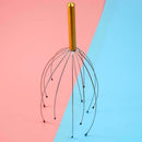 Stainless Steel Octopus Head Massager Scratching Head Scratcher U6E9