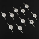10pcs Door Window Cupboard Drawer Bin Single Nylon Sliding Roller Pulley Wh L6J7