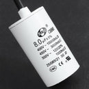 5X(CBB60 450VAC 8uF 5% Wired Terminal Motor Start Capacitor Q4U1)