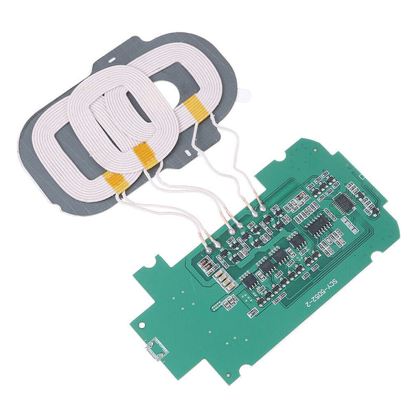 DIY 3 coils Qi wireless charger PCBA circuit board 5V/2A Qi wireless charging ME