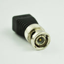 5Pcs Coax CAT5 To CCTV Coaxial Camera BNC Male Video Balun Connector F2V8