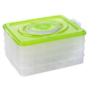4-Layer 72-Cell Portable Dumplings Refrigerated Box Refrigerator Fresh-Keep