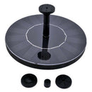 Outdoor Solar Powered Floating Bird Bath Water Fountain Pump Garden Pond Pool