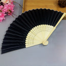 10pcs* Personalized Ladies Bamboo Fan Hollow Out Hand Folding Fans Outdoor