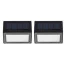 Solar Powered 6Led Step Lights Wireless Auto ON/Off Path Stairs Deck Lights