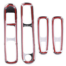 Car Door Armrest Panel Handle Holder Window Lift Switch Button Cover Trim f