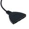 High-quality 3x1 HDMI Switcher Switch Splitter with Cable(Black)