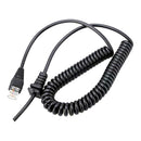 Replacement Mic Cable Cord Wire MH-67A8J Durable Fit for Yaesu FT-450,FT-817