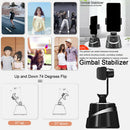Auto Face Tracking Gimbal Stabilizer 360 Degree Rotation Smartphone Desktop Home