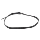 Lady Thin PU Leather Belt Dress Belt - Black