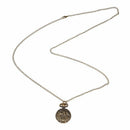 Bronze 3 Horse Engrave Quartz Pocket Watch Necklace Z2R1