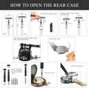 153pcs Carrying Case Professional Link Pin Watch Repair Kit Tools Spring Bar