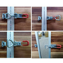 2Pcs/Set Home and Garden Gate Door Carbon Latch Toggle Clamp 4001
