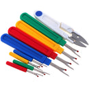 9pcs Seam Ripper Stitch Unpicker Thread Cutter DIY Sewing Cross Embroidery  ME