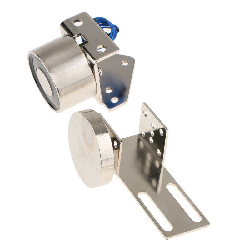 DC12V Electric Magnetic Lock Electromagnetic Door Access Control (110Lb / 50Kg)