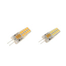G4 Silicone Crystal LED Corn Light Bulb 3W DC 12V Lamp 20Pcs LED White