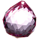 40mm Feng Shui Crystal ball - Pink V7C7
