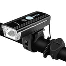1200mAh Waterproof Bicycle Headlight Sensor LED Bike Front Light Bike Horn Light
