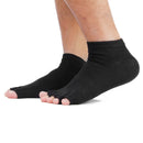 Pair Unisex Socks Open Toe Pedicure Sox for Spa Salon Yoga Pilates Dance