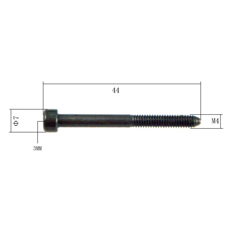 Set of 6 Stainless Steel String Lock Screws for Tremolo Systems