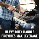 Premium Grill Brush Attached Scraper Sturdy Long BBQ Brush Kitchen Accs