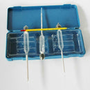 3pcs Hydrometer Accurate Alcohol Meter Tester+Thermometer D5N1 BLUE Set, Ga Y0P9