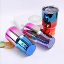 Stainless Steel Thermos Cup with Lid Straw 30Oz Insulated Beer Cup Drinking Z6S2
