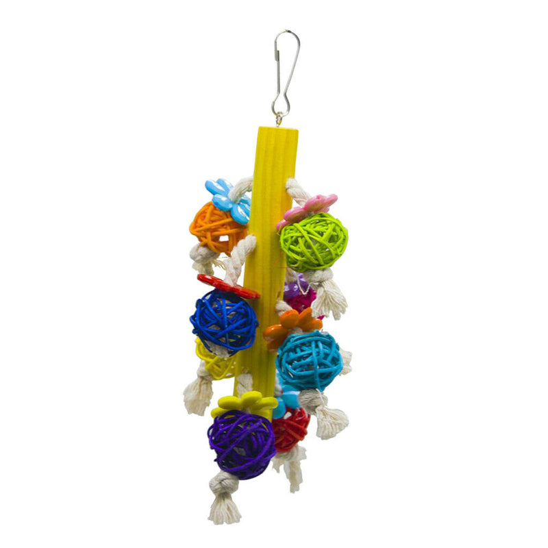 Bird Chewing Toys Natural Straw for Medium Parrots and Birds Like Amazon,African