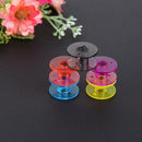 1pc Plastic 25 Single Bobbin Sewing Machine Spools w/ Thread Storage Case