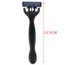 Men's Razor Blade Shaving Cassettes 6 Layer Straight Razor Beard Mach Bj