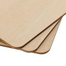 10x Unfinished Square Wood Base Wooden Plaque Cutout Kids DIY Painting Board