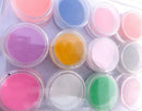 12 Mix Colors Acrylic Powder Builder Nail Art Set