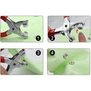 Rivet Snap fastener Hand Tool Button Plier Leather Belt Canvas Household Pinc3C