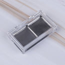 2 Grids pots empty magnetic eyeshadow pigment aluminum palette tin pans makeu H+