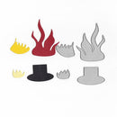 Torch DIY Cutting Dies Stencil Scrapbooking Embossing Craft Album Card Gift