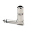 Right Angle 6.3mm Male Mono Phone Plug Guitar Audio Mic Cable Connector Jack Del