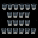 20pcs 20ml Plastic Lab Test Liquid Measuring Container Cups