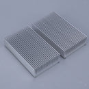120mmx69mmx27mm Aluminum Heat Sink Heatsink Cooling Cooler Fin  (Pack 2)