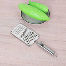3 in 1 Fruits Vegetable Peeler Planing Grater Kitchen Stainless Steel Tool