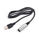 DC 5V USB LED RGB Controller 3Key 4Pin Remote Controller For LED Strip Light M&O