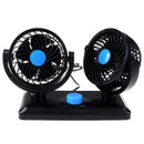 12V Universal USB Dual Head Car Cooling Fan Truck Auto Cooling Coo OZ