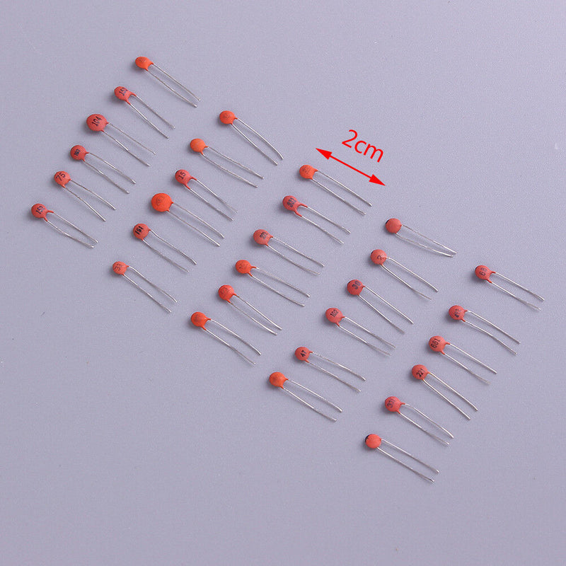 300pcs 30Values 2pf-0.1UF Ceramic Capacitor Assorted kit Assortment Set Hot~S Hn