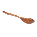 Home Restaurant Kitchen Tool Non Slip Soup Porridge Wooden Spoon Brown N8G8