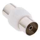 2pcs Female to Female Antennas TV Plug Jack RF Coaxial Adapter ZYB Kw